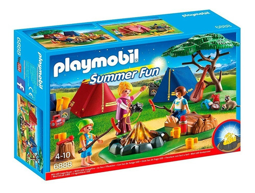 Campamento Con Fogata 6888 - Playmobil 