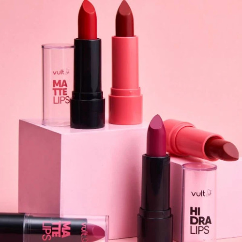 Batom Bala Hidra Matte Lips Vult 3,6 G