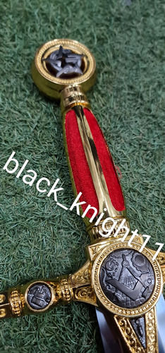 Espada Masonica Con Estrella Medieval Salomon Templario