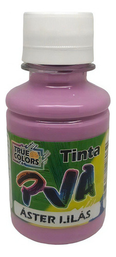 Tinta Pva Fosca 100ml True Colors Para Artesanato Cor Áster 6101