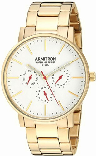 Armitron Reloj De Brazalete Esfera Multifunción Color Dorado