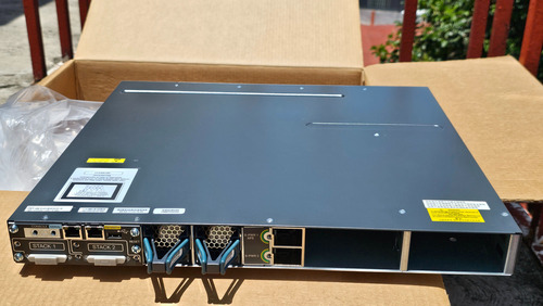 Switch Cisco Ws-c3750x-24p-s Nuevo Poe+ Gigabit