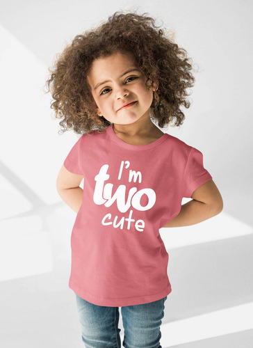 Trajes De 2º Cumpleaños Para Niñas Pequeñas Im Two Cute Shir