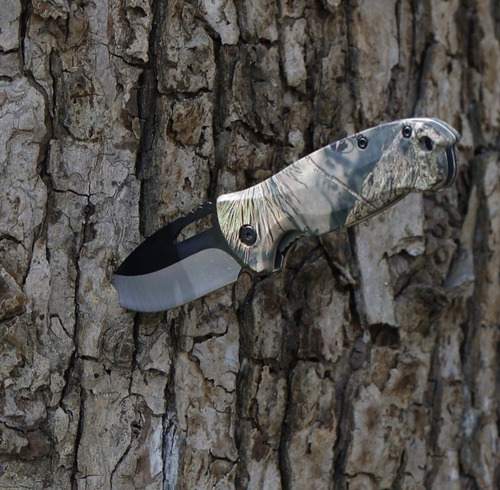 Imagen 7 de 7 de Cuchillo Navaja Táctico De Acero Inoxidable