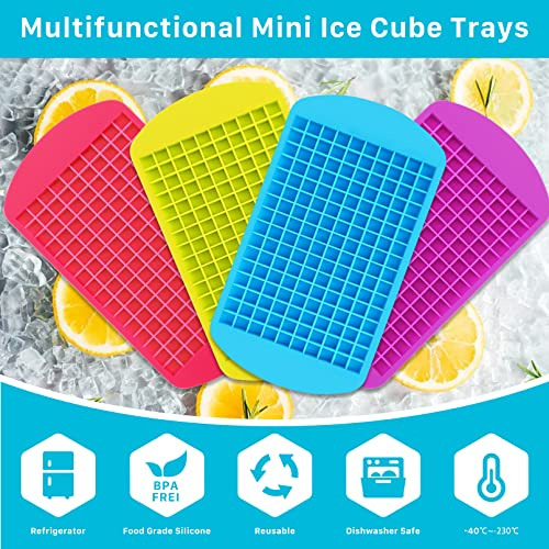 Minibandejas Para Cubos De Hielo, Paquete De 4 Unidades, 640