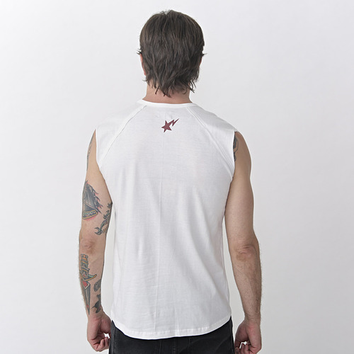 Musculosa Hombre Estampada Cara Cruz Jeans Sudadera