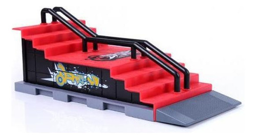 2x Mini Skateboard Finger Board Ramp Site Kit Niños Niños