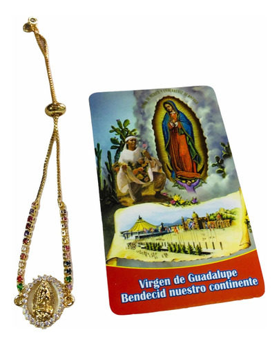 Pulsera, Manilla De La Virgen De Guadalupe México
