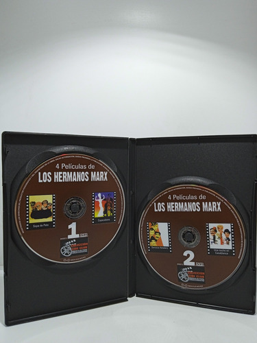 Imagen 5 de 7 de 4 Películas De Los Hermanos Marx - Colección Cine Club - 2 C
