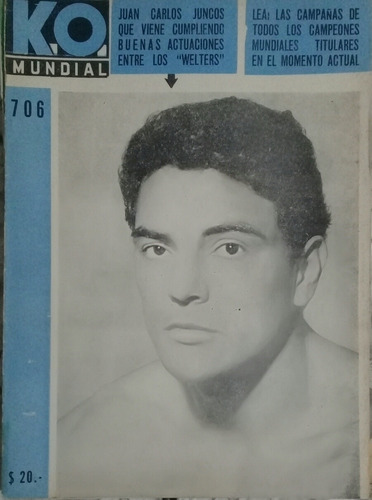 Revista Ko Mundial 706 Juan Carlos Juncos Año 1966