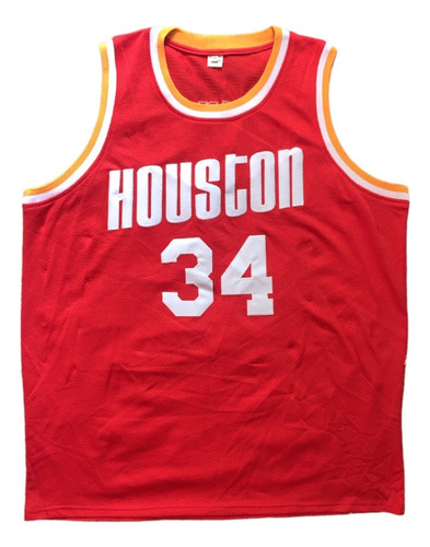 Hakeem Olajuwon Jersey Autografiado Jsa (Usado)