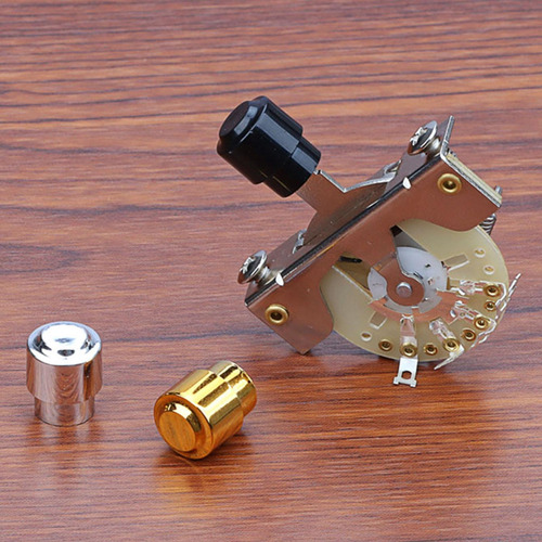 Interruptor Selector De Pastilla De Guitarra Con Tapas De