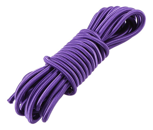 Cuerda Elástica Para Kayak De 5 Mm, Color Morado, 5 Metros,