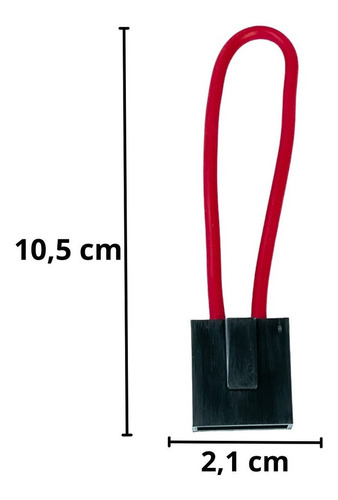 10 Porta Fusível Automotivo Lâmina 2,5mm E 10 Fusiveis 5a