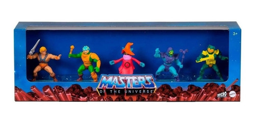 Masters Of The Universe He-man Mattel Micro Set 5 Figuras (Usado)