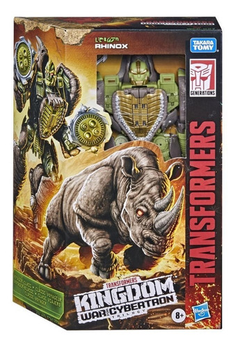 Transformers Wfc Kingdom Rhinox (deluxe Class)