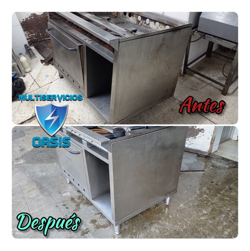 Imagen 5 de 10 de Mantenimiento Cocina Freidora Plancha Horno Campana Marmita