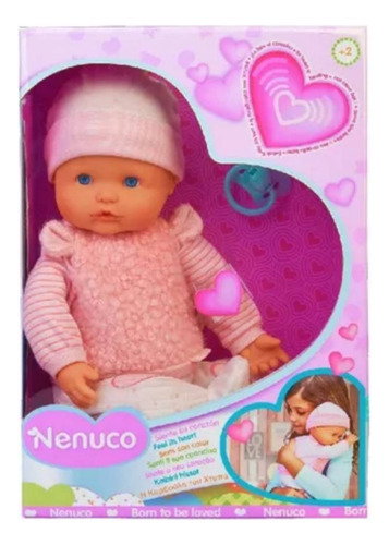 Muñeca Nenuco Bebe Juguete Siente Su Corazón Original Cute