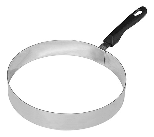 2 Aro Redondo Molde Modelador 18cm Tapioca Omelete Ovos Inox