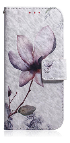 B Funda De Libro De Tela Geométrica Magnética Para Sony