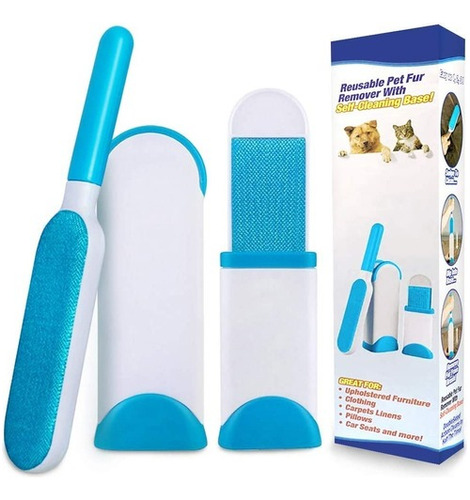 Kit De Cepillo Quita Pelo Perro Gato Para Ropa Sofa Diginet