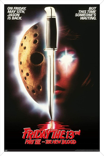 Friday The 13th Part Vii: The New Blood - Póster De Pa...