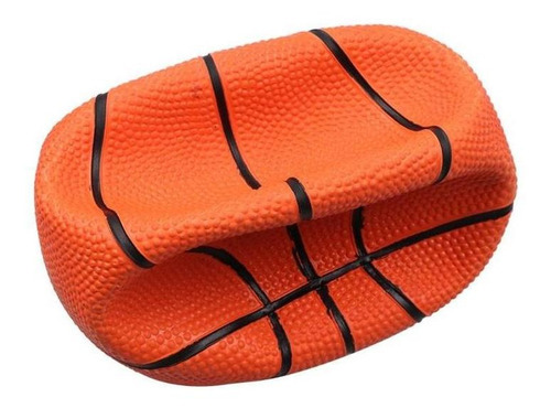 Balón de baloncesto oficial de caucho naranja, 450 g
