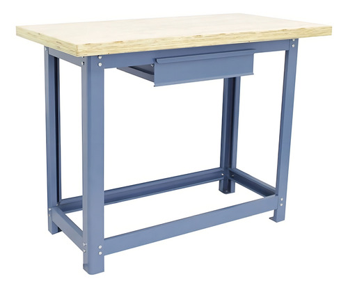Banco Mesa De Trabajo Desmontable Con 1 Cajón 60 X 110 Cm