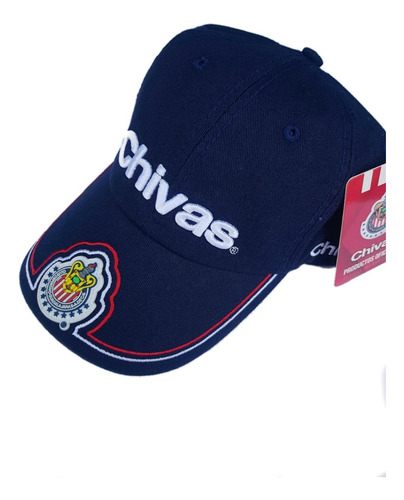 Gorra Club Guadalajara' Chivas Azul Mod-81311 Envio Gratis