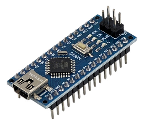 Tarjeta Nano Compatible Con Arduino Entrada Usb C Con Cable