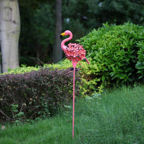 Luz Solar Flamingo Jardín Liquidación Camino Blanco Cálido