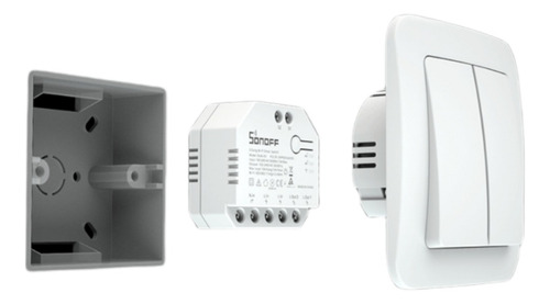 Sonoff Dual Domotica Control Rele Wifi Automatizacion Kit X3
