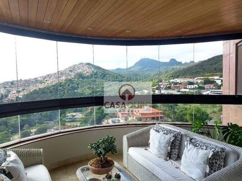 Imagem 16 de 30 de Cobertura Maravilhosa, Com Vista Livre Para A Serra Do Curral, Ao Lado Do Minas Ii. Conforto E Segurança Para Sua Família. - Co0139