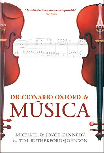 Diccionario Oxford De Musica (libro Original)