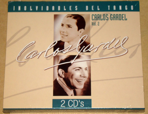 Carlos Gardel Inolvidables Del Tango Vol 2 Cds Nuevo Kktus