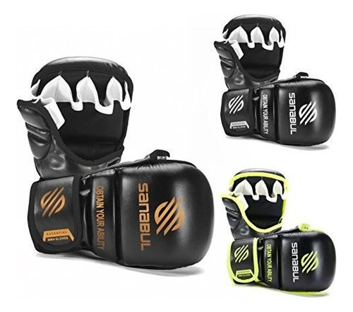 New Item Essential 7 Oz Mma Hybrid Sparring Gloves 