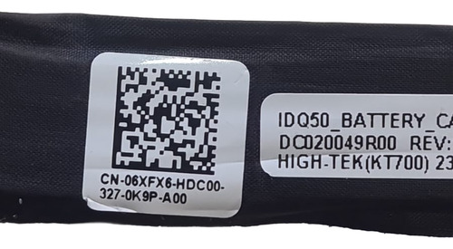 Cable De Batería Para Dell G15 5530 5531 5535 5540 06xfx6 (Usado)