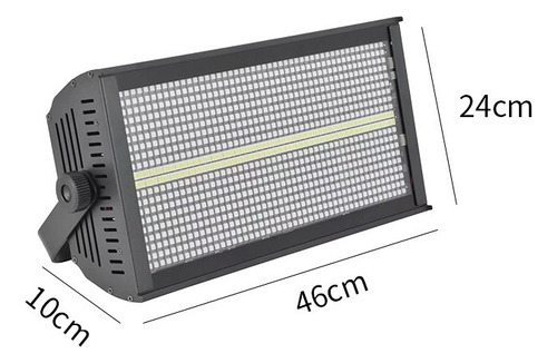 Luz Led Rgbw Estroboscópica 4 En 1 Para Dj 200w Dmx