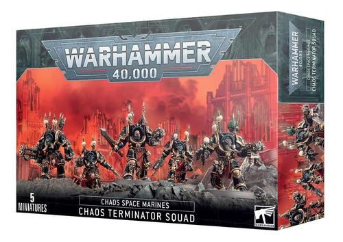 Games Workshop Chaos Terminator Plantilla