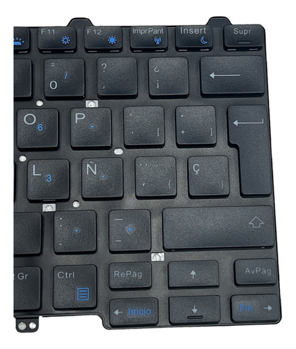 Teclado Dell Latitude 14 E5450 E7450 E5450 E7470 Español Color Negro