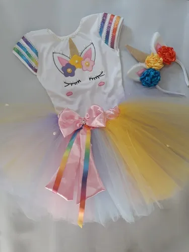 Fantasia do unicórnio deals infantil