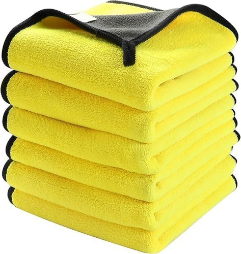 Toallas De Microfibra Gruesas Para Lavado De Auto, Set 5