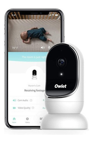 Owlet Cam Smart Baby Monitor - Video Hd Cifrado Seguro Des