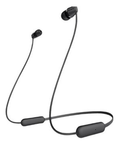 Audífonos Sony Inalambricos In-ear Wi-c200 Color Negro (Reacondicionado)
