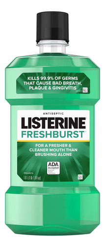 Listerine Freshburst - Enjuague Bucal Antiseptico Para Matar