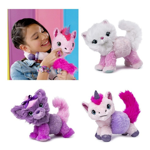 Twisty Petz Cuddlez Purrella Kitty Transforming Peluche