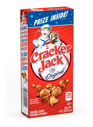 Palomitas Cracker Jack, Pack De 3 De 1oz Cada Uno