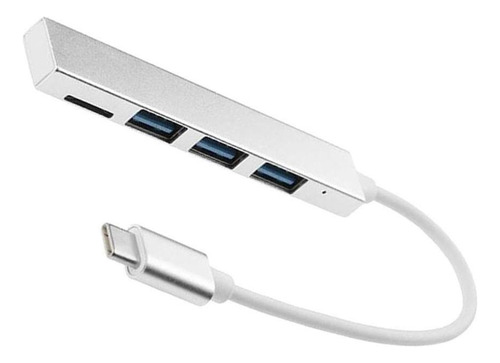 4 En 1 Ubs 3.1 Tipo-c A Usb 2.0 Con Lector De Tarjetas Sd