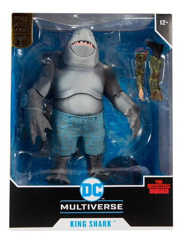 King Shark Suicide Squad Mcfarlane Dc Marvel No Baf