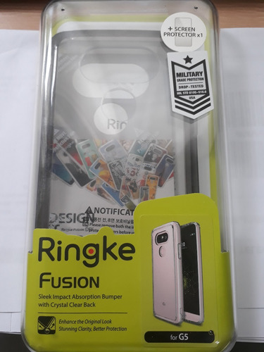 Capa Ringke Fusion ( Smoke Black) LG G5/ Pronta Entrega!